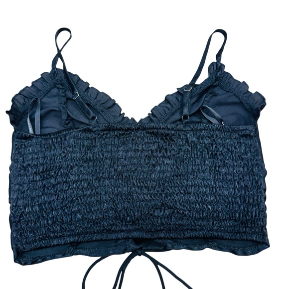 Shein Babydoll Fairy Grunch Corset Top Size XS Lace Up Whimsigoth Witchy Goth - Picture 5 of 9